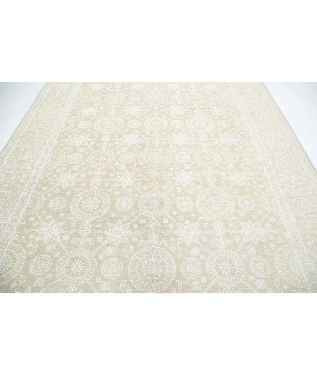 Hand Knotted Fine Serenity Wool Rug 8' 11" x 12' 0" - No. AT448722