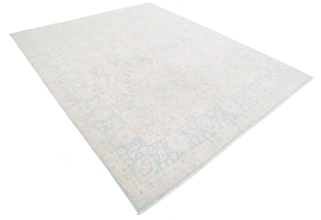 Hand Knotted Fine Serenity Wool Rug 7' 11" x 9' 10" - No. AT12601