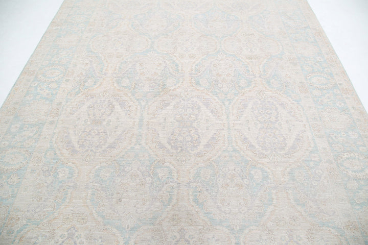 Hand Knotted Fine Serenity Wool Rug 7' 11" x 9' 10" - No. AT12601