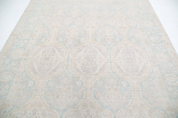 Hand Knotted Fine Serenity Wool Rug 7' 11" x 9' 10" - No. AT12601