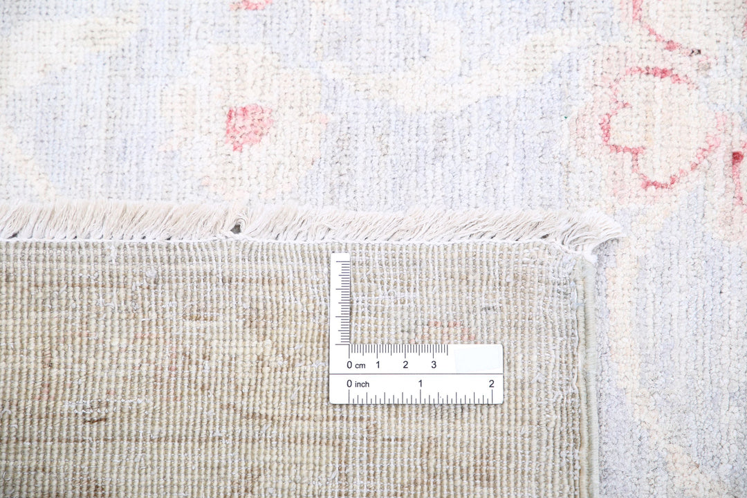 Afghan Tabriz Rug 6' 0" x 8' 7" Hand-Knotted | No. AT32500