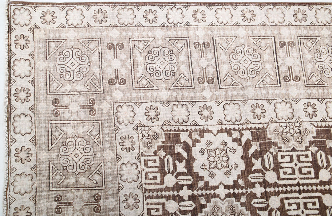 Hand Knotted Fine Serenity Wool Rug 8' 9" x 11' 6" - No. AT99859