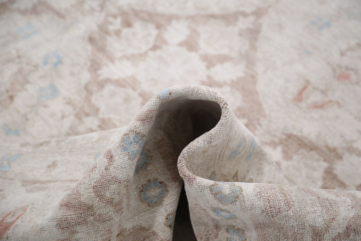 Afghan Serenity Rug 8' 0" x 9' 1" Hand-Knotted | No. AT68033