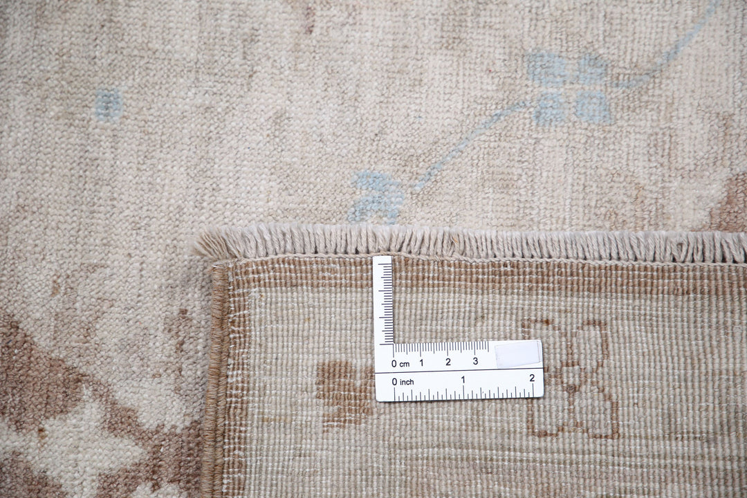 Afghan Serenity Rug 8' 0" x 9' 1" Hand-Knotted | No. AT68033