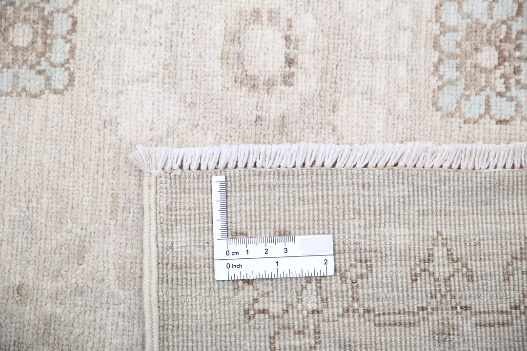 Afghan Serenity Rug 6' 6" x 9' 10" Hand-Knotted | No. AT34115