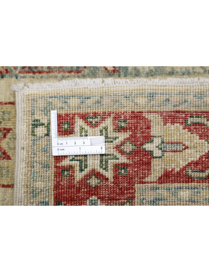 Afghan Shaal Rug 4' 2" x 5' 9" Hand-Knotted | No. AT25059