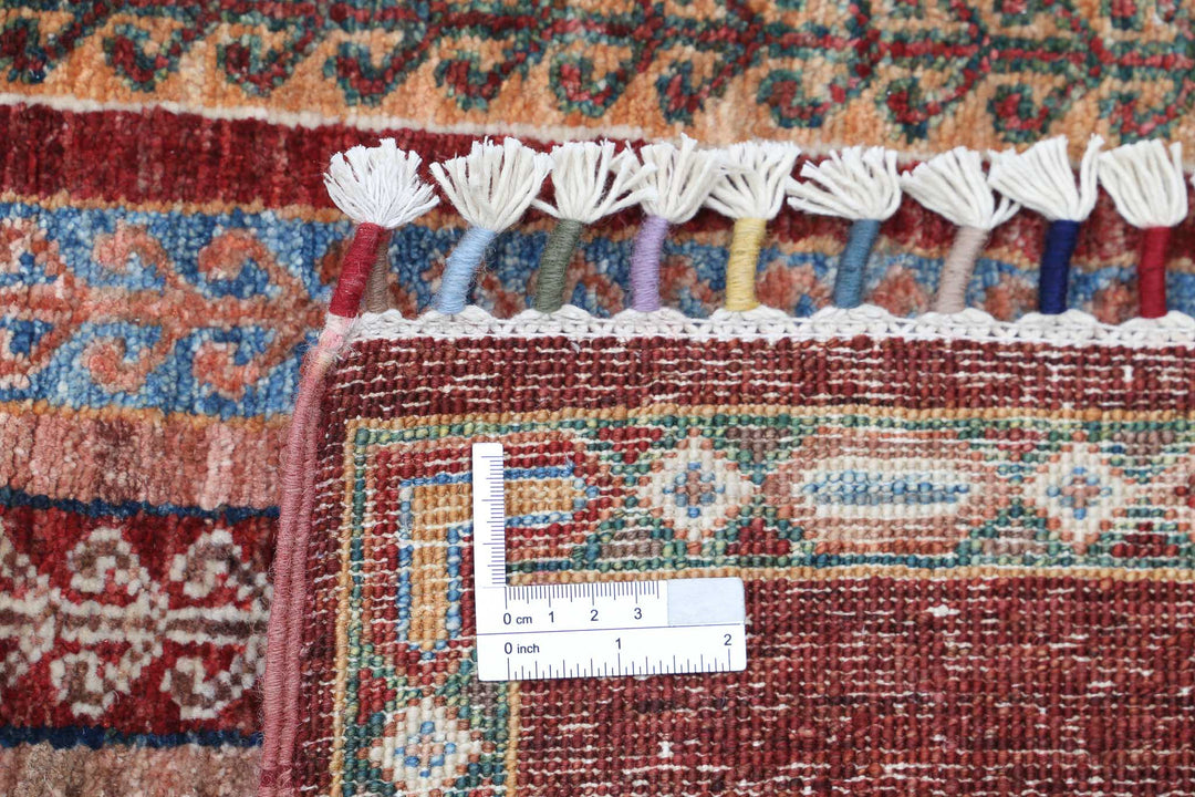 Afghan Shaal Rug 2' 8" x 4' 0" Hand-Knotted | No. AT64361