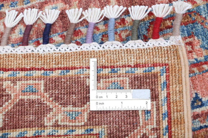 Afghan Shaal Rug 2' 10" x 4' 0" Hand-Knotted | No. AT99067