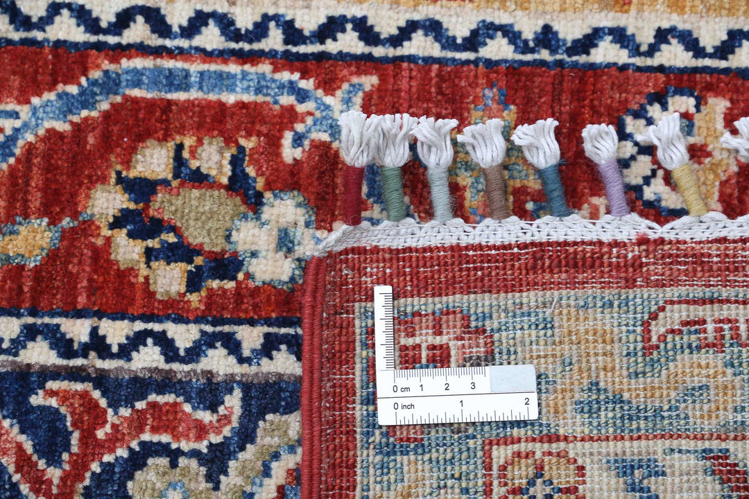 Afghan Shaal Rug 8' 11" x 11' 7" Hand-Knotted | No. AT95065