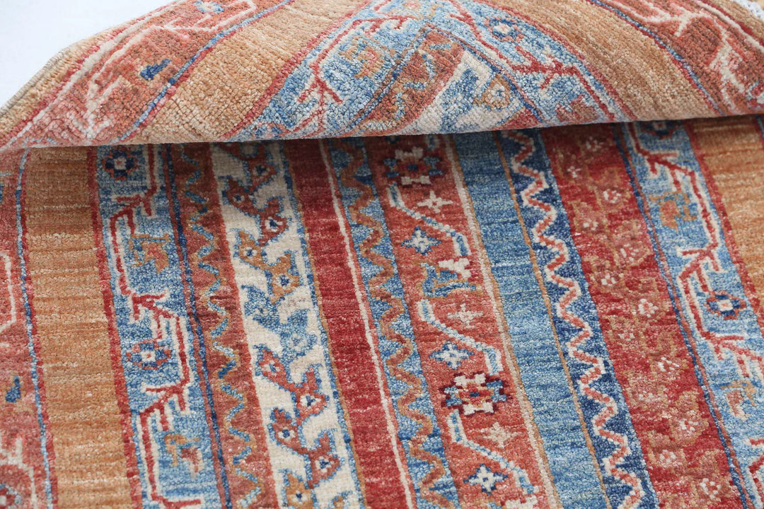 Hand Knotted Shaal Wool Rug 2' 0" x 3' 0" - No. AT28180