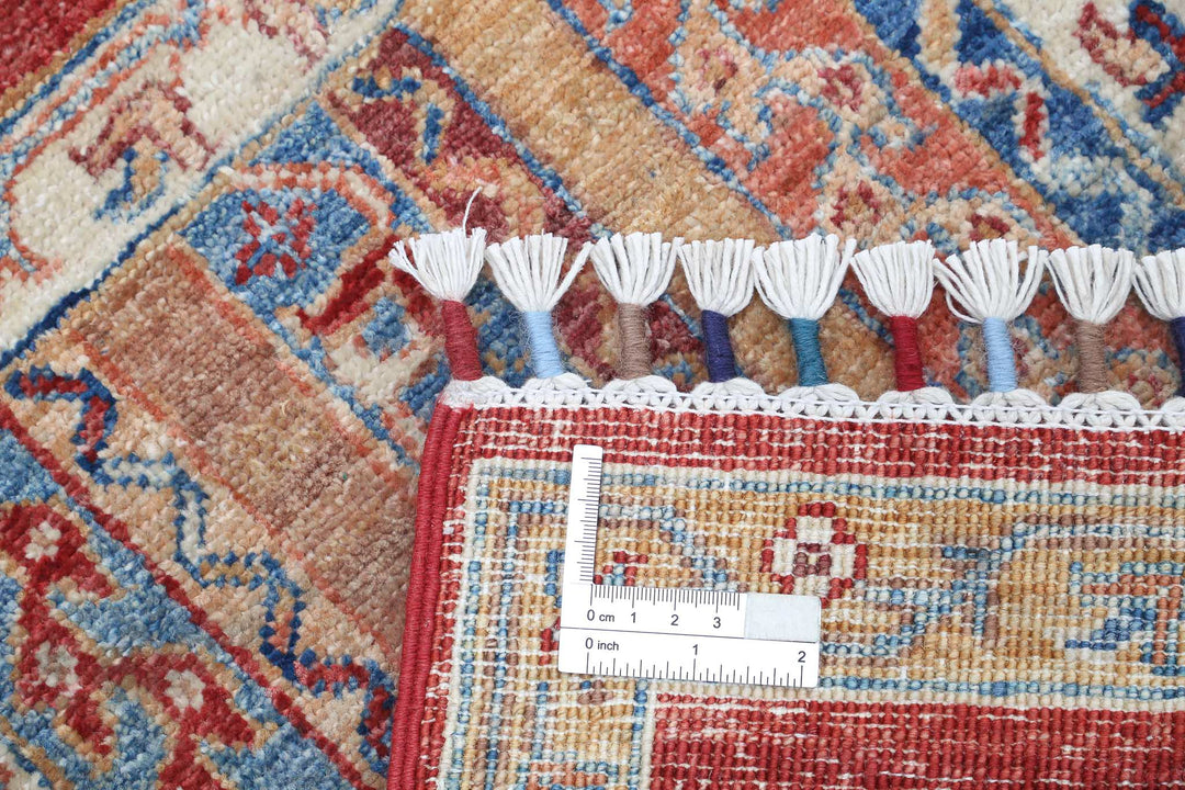 Afghan Shaal Rug 1' 11" x 2' 9" Hand-Knotted | No. AT65853