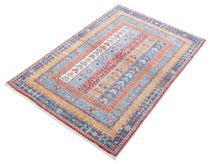 Afghan Shaal Rug 2' 9" x 4' 2" Hand-Knotted | No. AT93158