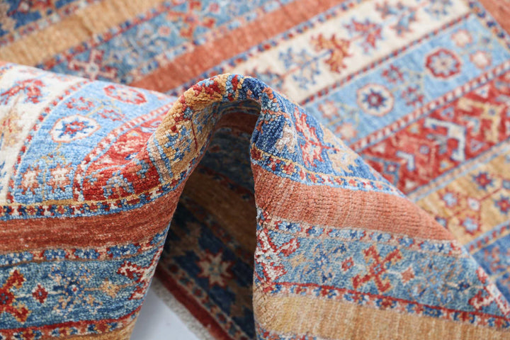 Afghan Shaal Rug 2' 9" x 4' 2" Hand-Knotted | No. AT93158