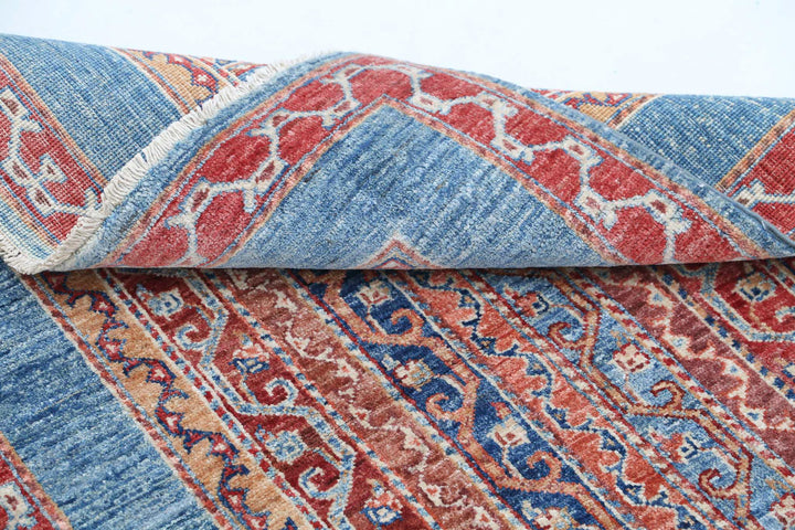 Afghan Shaal Rug 2' 9" x 3' 10" Hand-Knotted | No. AT32283