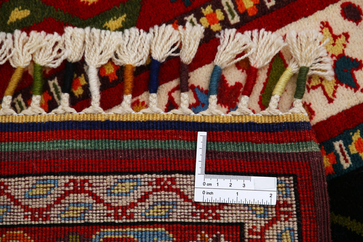 Afghan Shaal Rug 4' 5" x 6' 2" Hand-Knotted | No. AT46616