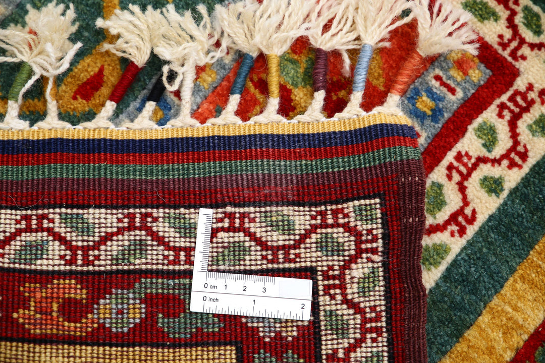 Afghan Shaal Rug 2' 1" x 2' 8" Hand-Knotted | No. AT47728