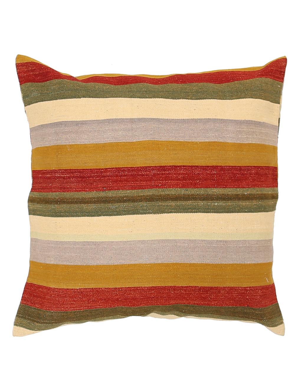 Afghan Oriental Pillow 3' 0" x 3' 0" Hand-Woven