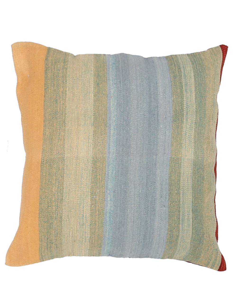 Afghan Oriental Pillow 2' 5" x 2' 5" Hand-Woven