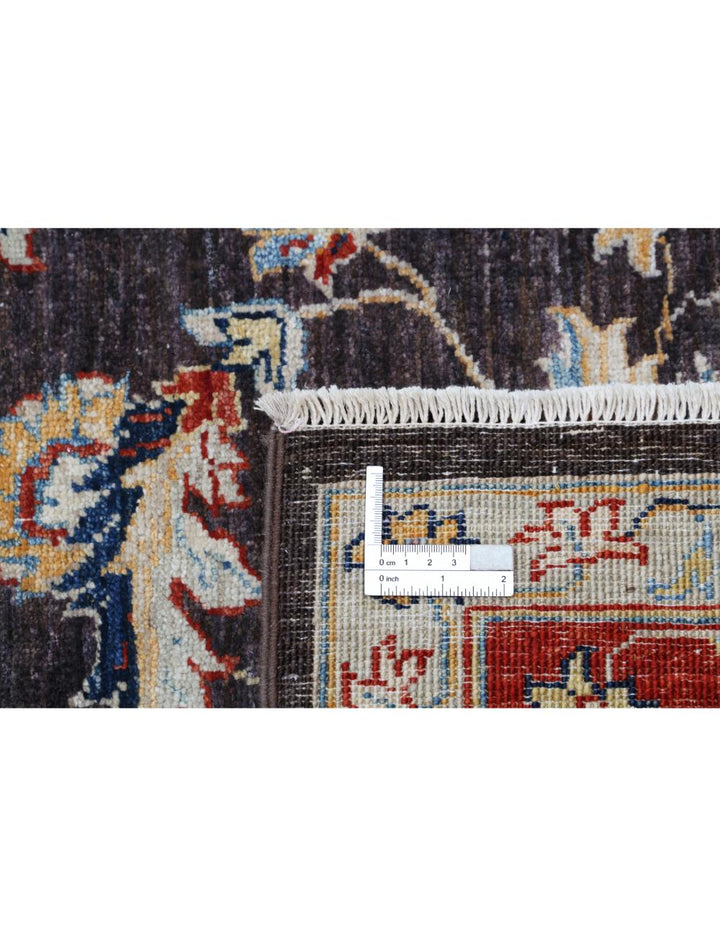 Afghan Sultanabad Rug 6' 4" x 9' 2" Hand-Knotted | No. AT21018
