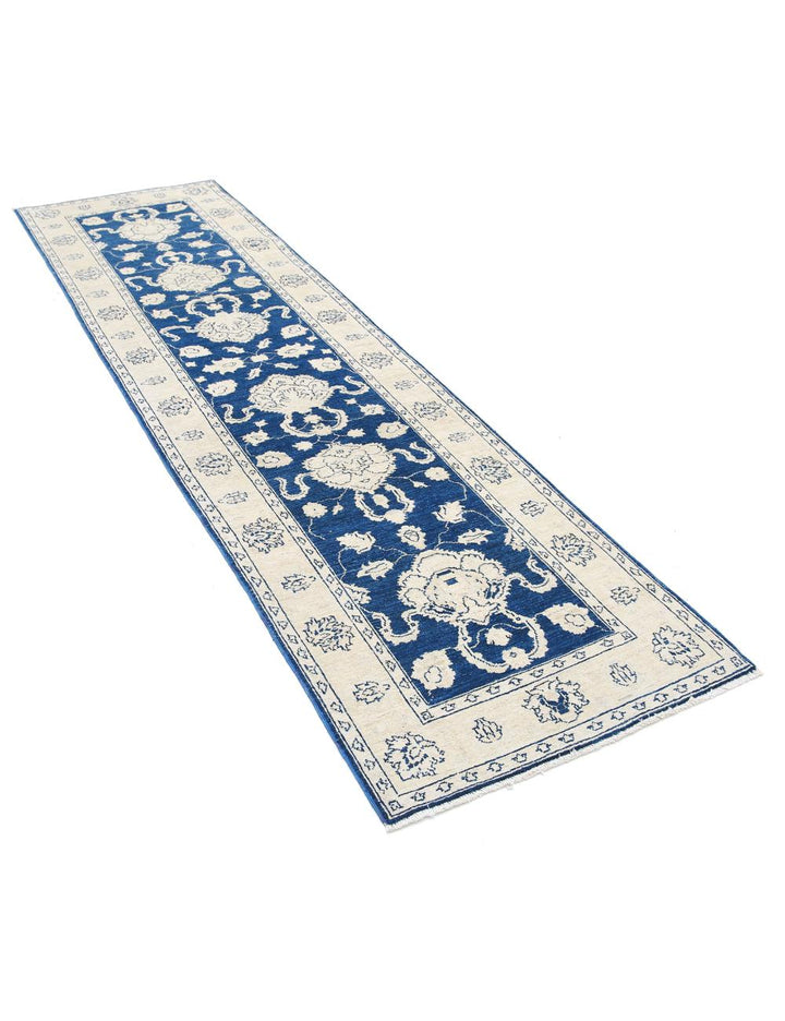 Afghan Sultanabad Runner Rug 2' 8" x 9' 9" Hand-Knotted | No. AT36235