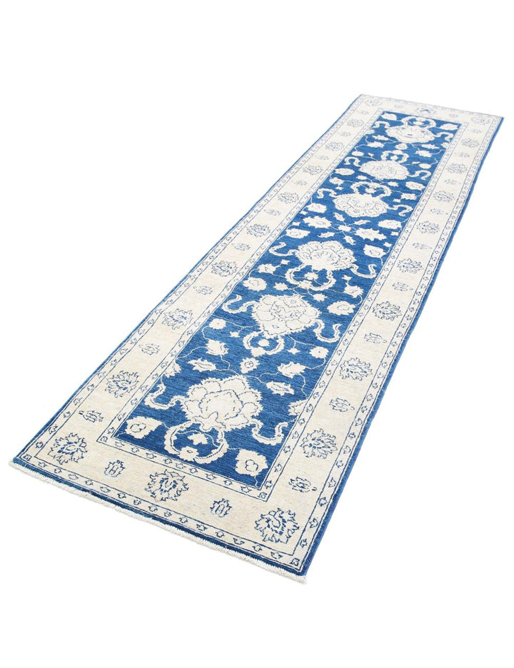 Afghan Sultanabad Runner Rug 2' 8" x 9' 9" Hand-Knotted | No. AT36235