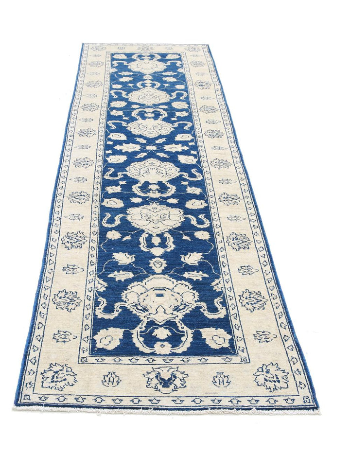 Afghan Sultanabad Runner Rug 2' 8" x 9' 9" Hand-Knotted | No. AT36235