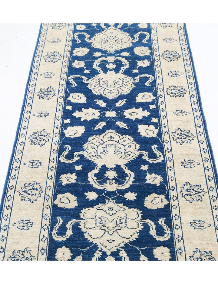 Afghan Sultanabad Runner Rug 2' 8" x 9' 9" Hand-Knotted | No. AT36235