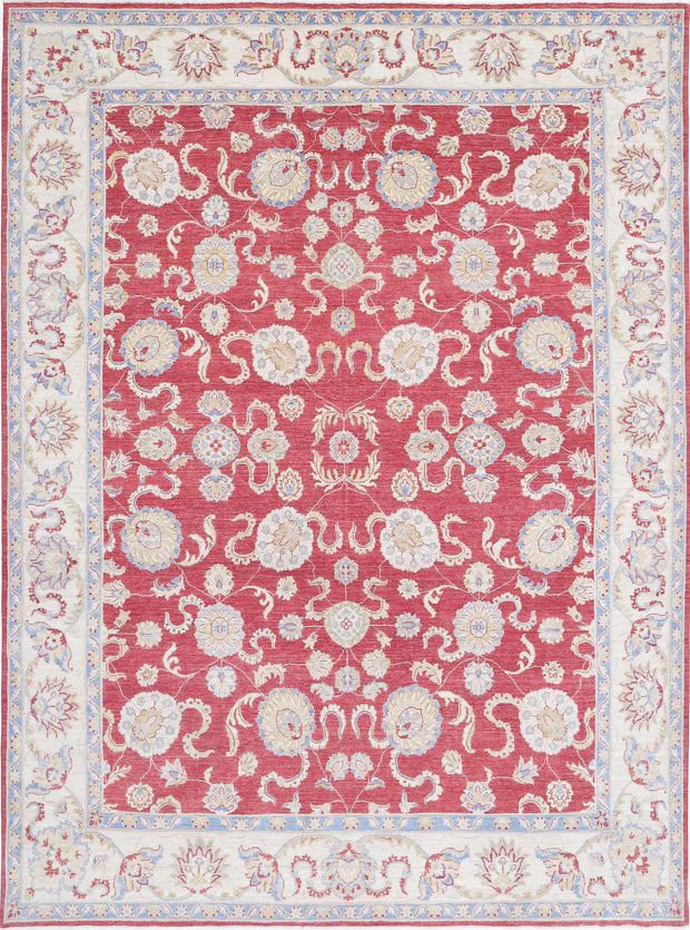 Hand Knotted Ziegler Sultanabad Wool Rug 8' 10" x 12' 0" - No. AT48353