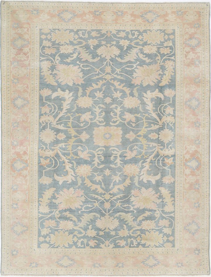 Afghan Oriental Rug 7' 11" x 10' 7" Hand-Knotted | No. AT17169