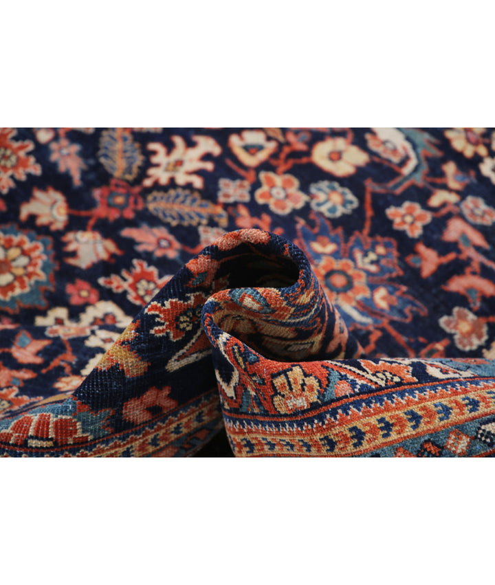 Hand Knotted Antique Oriental Mahal Wool Rug 8' 6" x 11' 6" - No. AT58685