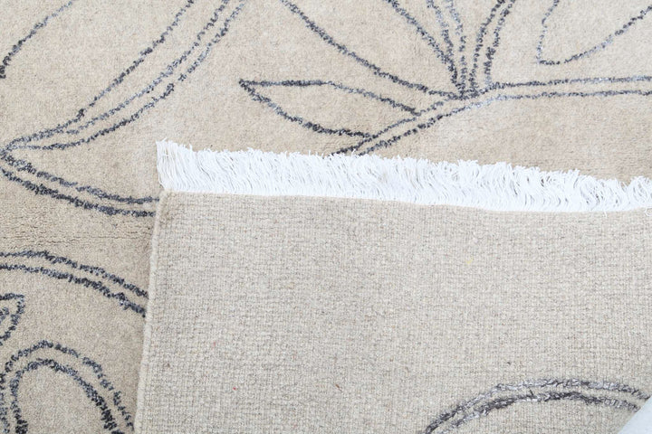 Afghan Oriental Rug 4' 7" x 6' 1" Hand-Knotted | No. AT48734