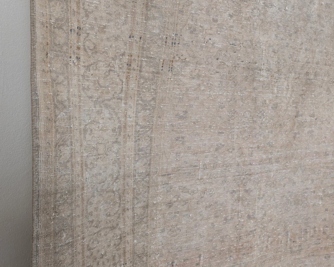 Beige Turkish Oushak Rug 8' x 11' Hand-Knotted | No. VR10020