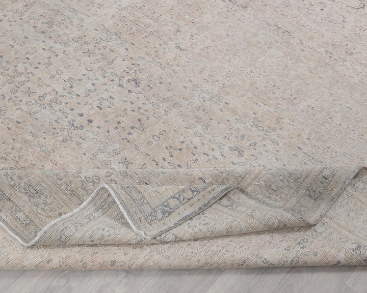Beige Turkish Oushak Rug 8' x 11' Hand-Knotted | No. VR10020