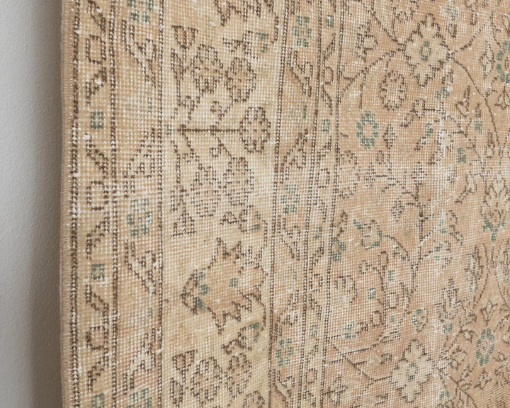 Multicolor Turkish Oushak Rug 7' 1" x 10' 2" Hand-Knotted | No. VR10203