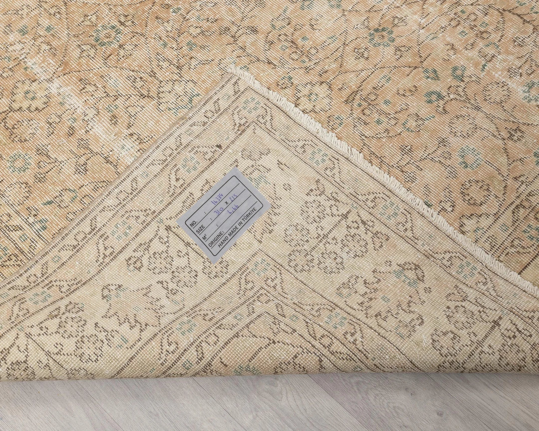 Multicolor Turkish Oushak Rug 7' 1" x 10' 2" Hand-Knotted | No. VR10203