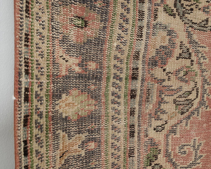 Multicolor Turkish Oushak Rug 6' 5" x 9' Hand-Knotted | No. VR10227