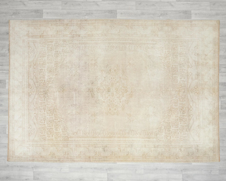 Multicolor Turkish Oushak Rug 5'11" x 9'9" Hand-Knotted | No. VR10234