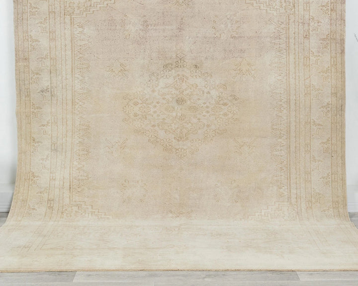 Multicolor Turkish Oushak Rug 5'11" x 9'9" Hand-Knotted | No. VR10234