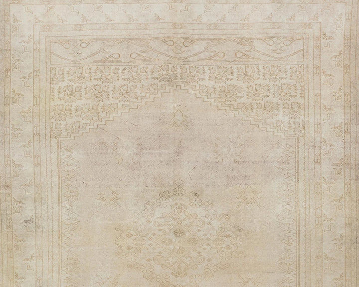 Multicolor Turkish Oushak Rug 5'11" x 9'9" Hand-Knotted | No. VR10234