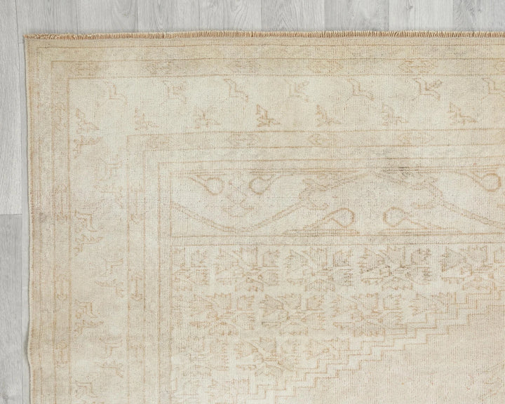 Multicolor Turkish Oushak Rug 5'11" x 9'9" Hand-Knotted | No. VR10234