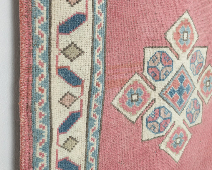 Multicolor Turkish Oushak Rug 2'11" x 4' Hand-Knotted | No. VR10272
