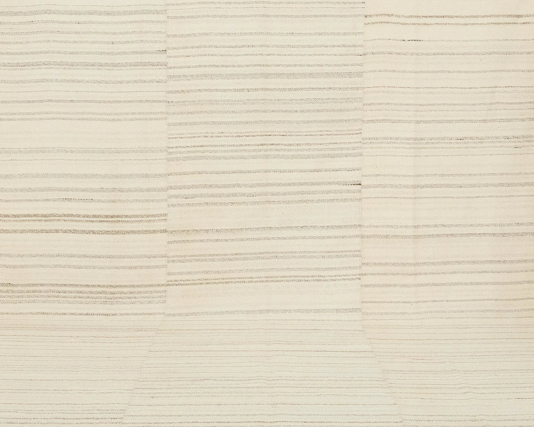 Beige Turkish Kilim Rug 9' 6" x 12' 10" Flat-Weave view