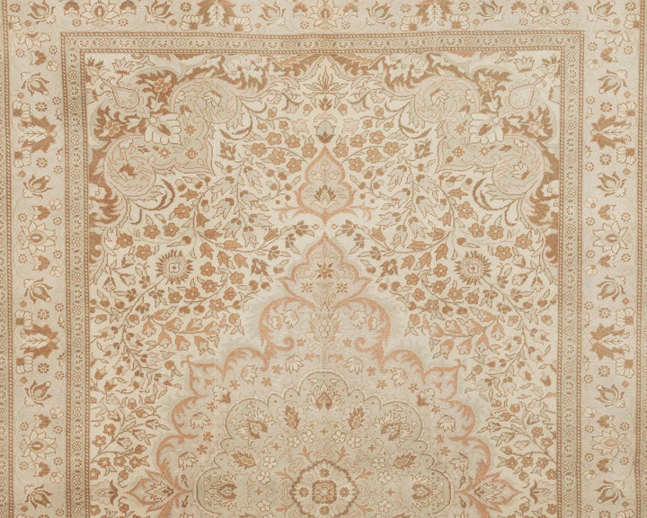 Multicolor Turkish Oushak Rug 6' 2" x 9' 6" Hand-Knotted | No. VR10464