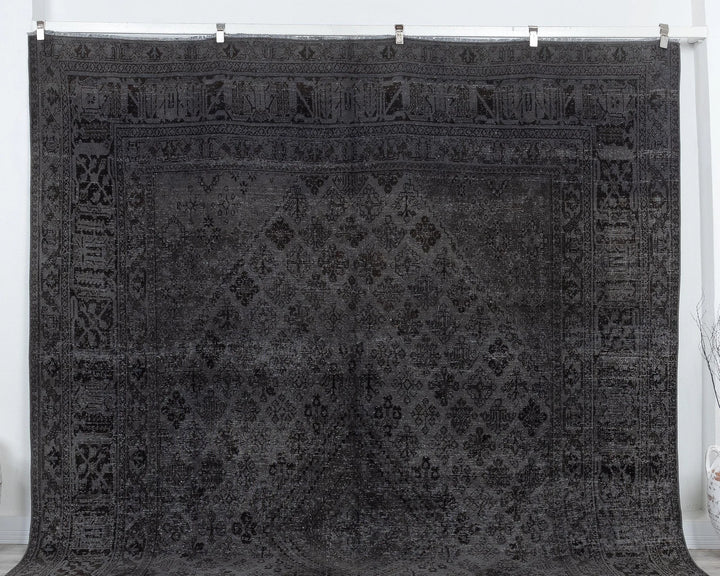 Gray Oushak Rug 9' 6" x 12' 7" | No. VR10499