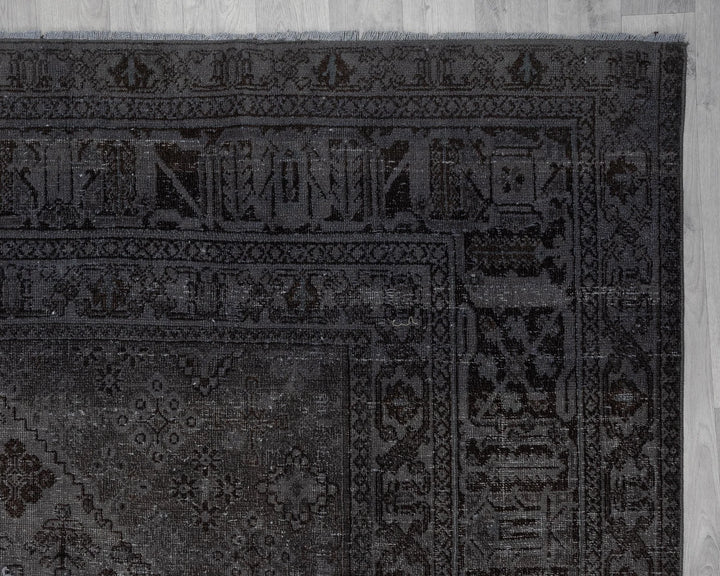 Gray Oushak Rug 9' 6" x 12' 7" | No. VR10499