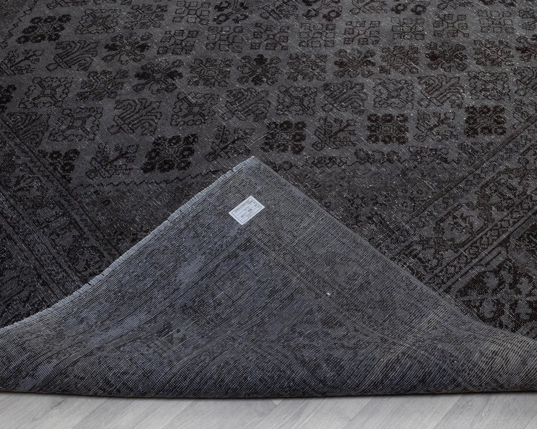 Gray Oushak Rug 9' 6" x 12' 7" | No. VR10499