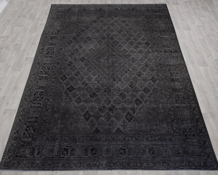 Gray Oushak Rug 9' 6" x 12' 7" | No. VR10499