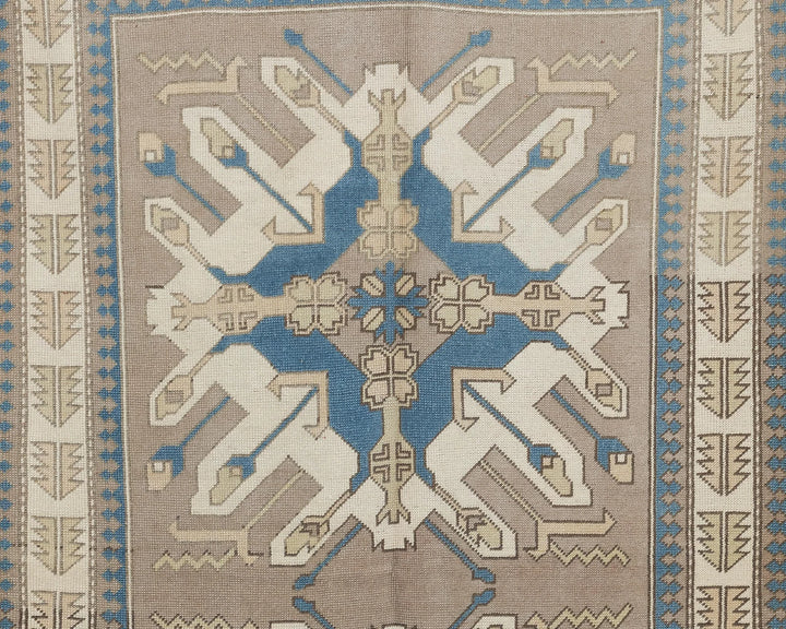 Multicolor Turkish Oushak Rug 8' 4" x 6' 5" Hand-Knotted | No. VR10531