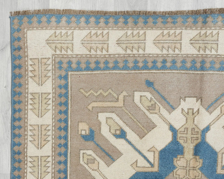Multicolor Turkish Oushak Rug 8' 4" x 6' 5" Hand-Knotted | No. VR10531