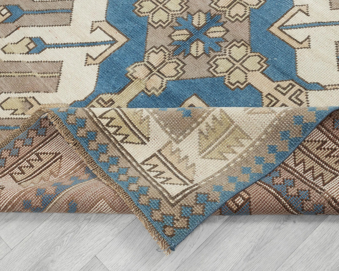 Multicolor Turkish Oushak Rug 8' 4" x 6' 5" Hand-Knotted | No. VR10531